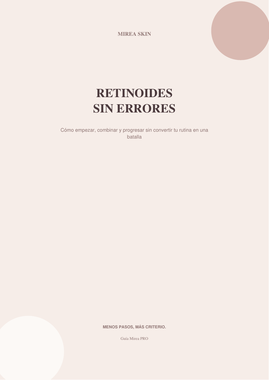 Guía Mirea · Retinoides sin errores