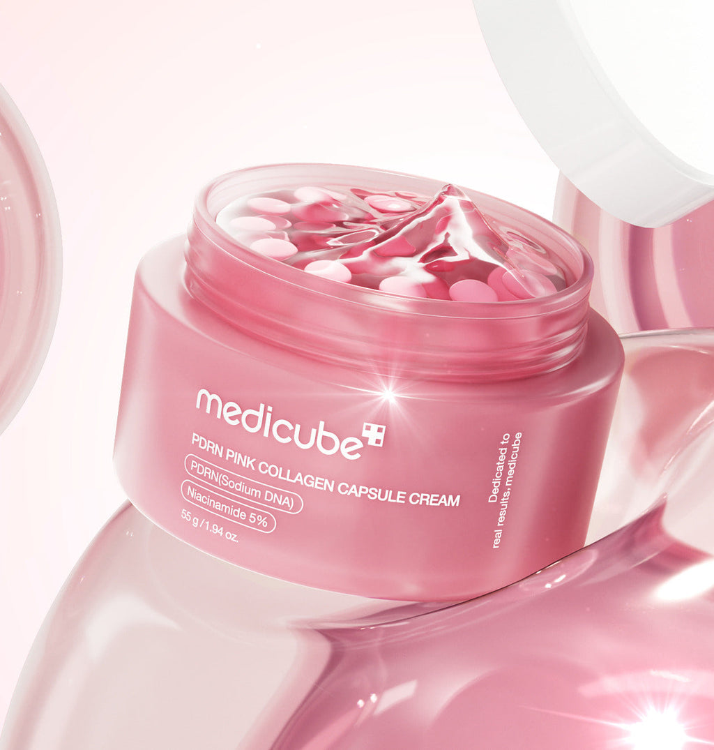 medicube PDRN Pink Collagen Capsule Cream · 55 ml — incluido en la Rutina exprés
