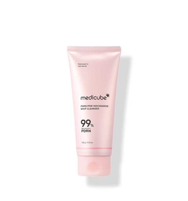 medicube PDRN Pink Niacinamide Whip Cleanser · 120 g — incluido en Pack Barrera dañada