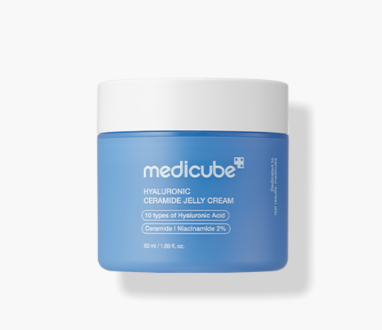 medicube Hyaluronic Ceramide Jelly Cream · 50 ml — incluido en Pack Poros y textura