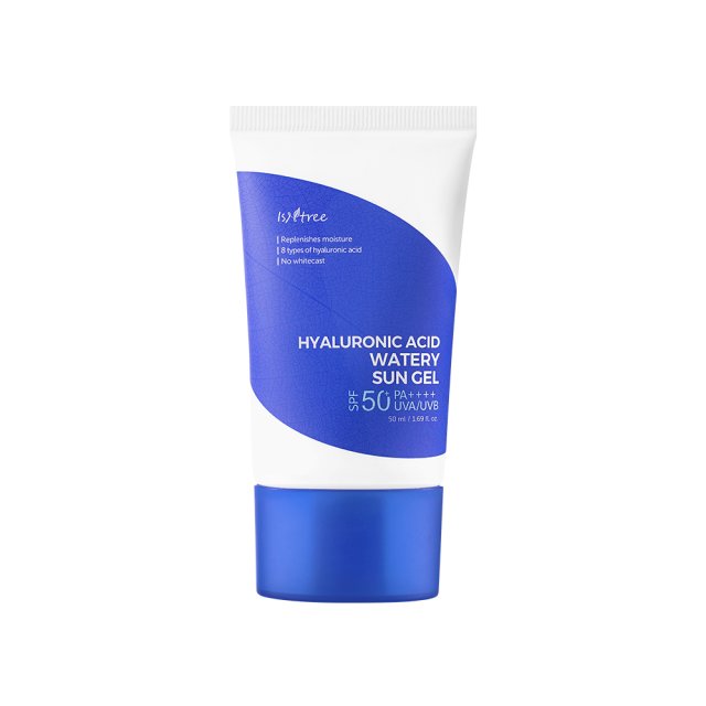 Isntree Hyaluronic Acid Watery Sun Gel SPF50+ · 50 ml — incluido en Pack Adolescente